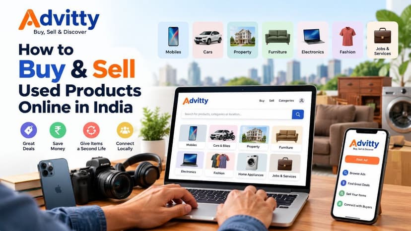 How to Buy and Sell Used Products Online in India