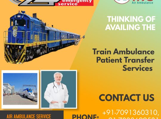 King Train Ambulance in Kolkata Provides Ambulatory Support with Efficiency